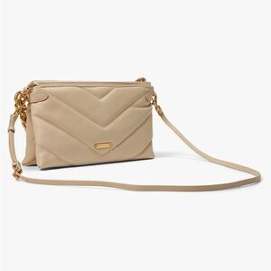 Rebecca Minkoff Crossbody Bag Latte/Antique Brass
